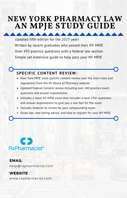 New York Pharmacy Law: An MPJE® Online Preparatory Course - Image 5
